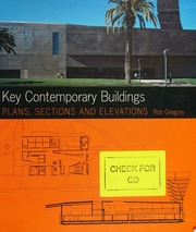 Key Contemporary Buildings Plans Sections And Elevations Rob Gregory