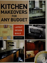 Kitchen Makeovers For Any Budget Gleason Chris 1973