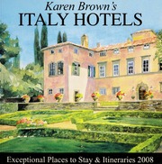 Karen Browns Italy Hotels 2008 Revised Edition Brown Clare Franchini