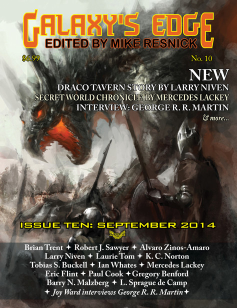 Galaxys Edge Magazine Issue 10 September 2014 Mike Resnickbrian Trentrobert J Sawyeralvaro Zinosamarolarry Nivenlaurie Tomkc Nortontobias S Buckellian Whatesmercedes Lackeyeric Flintpaul Cookgregory Benfordbarry N Malzbergl Sprague De Campjoy Wardgeorge R R Martin