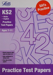 Ks2 Maths English Practice Test Papers Ages 711 White Jason