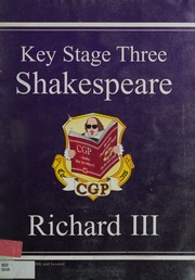 Key Stage Three Shakespeare Richard Iii Reed Katherine