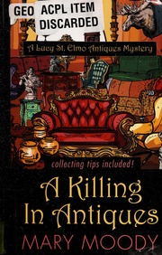 A Killing In Antiques Large Print Ed Mary Moody
