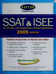 Ssat Isee Cohen Joanna Galane Darcy L Kaplan Inc