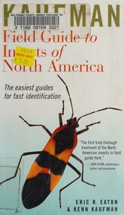 Kaufman Field Guide To Insects Of North America Eaton Eric R