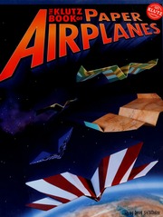 The Klutz Book Of Paper Airplanes Stillinger Doug