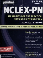 Nclexpn Strategies For The Practical Nursing Licensing Exam Irwin