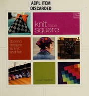 Knit To Be Square Domino Designs To Knit And Felt Høxbro Vivian