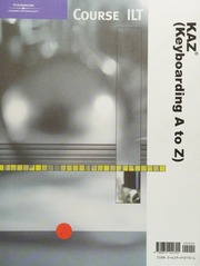 Kaz Keyboarding A To Z 2 Edition Course Technology Inc