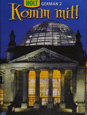 Komm Mit Holt German 2 Winkler George Holt Rinehart And Winston