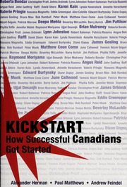 Kickstart How Successful Canadians Got Started None Herman