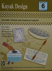 Kayak Design Scientific Method And Statistical Analysis Lipka