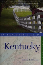Kentucky An Explorers Guide Kremer Deborah Kohl