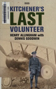 Kitcheners Last Volunteer Allingham Henry