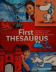 Kingfisher First Thesaurus Chatterton Martin