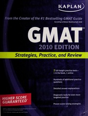 Gmat Strategies Practice And Review Kaplan Test Prep And Admissions