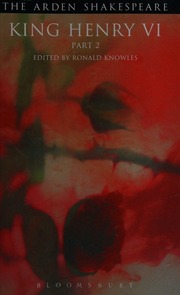 King Henry Vi Part 2 Shakespeare William 15641616 Knowles Ronald
