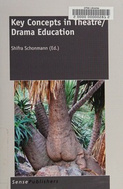 Key Concepts In Theatredrama Education Schonmann Shifra Editor