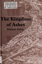 The Kingdom Of Ashes None Large Print Ed Edric Robert 1956
