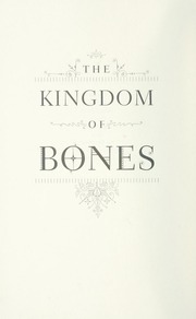 The Kingdom Of Bones A Novel 1st Ed Gallagher Stephen