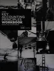 Key Accounting Principles Workbook Volume Two Joffe Neville