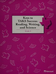 Keys To Taks Success R W S Student Edition Grade 4 Hsp