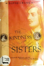 The Kindness Of Sisters 1st American Ed Crane David