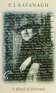 A Kind Of Journal 19872002 Kavanagh P J Patrick Joseph