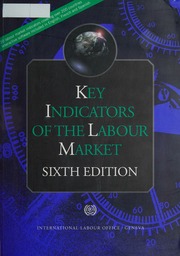 Key Indicators Of The Labour Market Sixth Edition International Labour Office