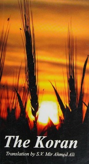The Koran Ahmed Ali S V
