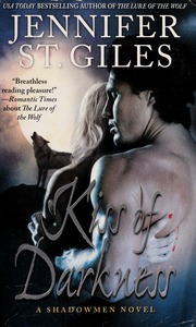 Kiss Of Darkness 1st Pocket Books Pbk Ed St Giles Jennifer