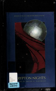 Krypton Nights 1st Ed Bryan D Dietrich