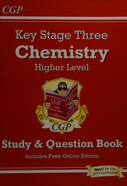 Key Stage Three Chemistry Higher Level Study Question Book Pattison