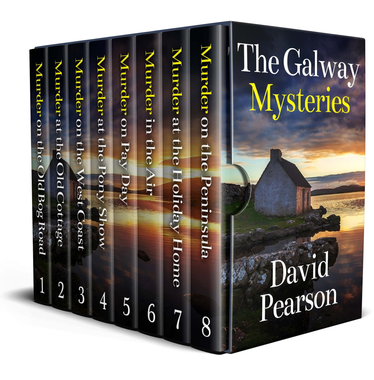 The Galway Mysteries Books 18 Eight Gripping Detective Mysteries Full Of Twists Pearson