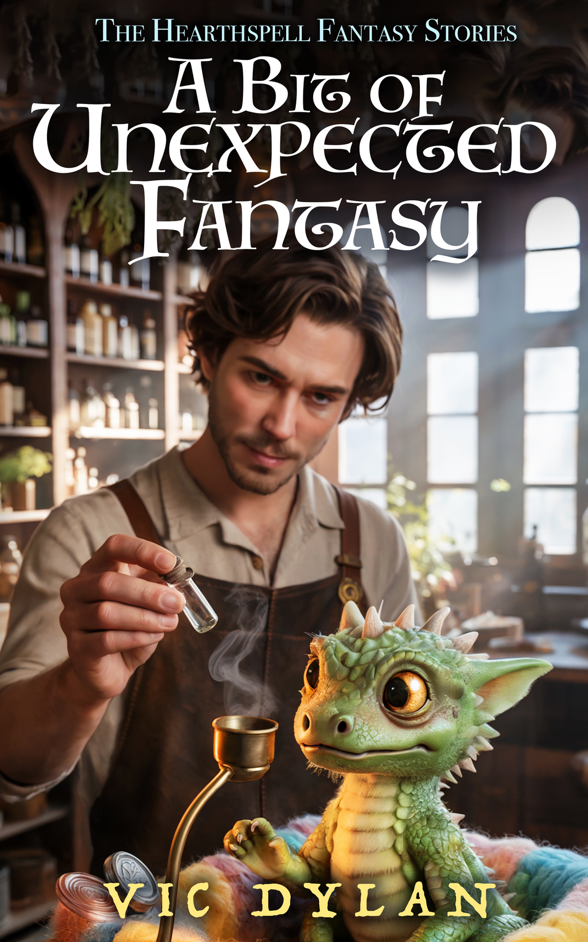 A Bit Of Unexpected Fantasy A Cozy Fantasy Series Of Whimsical Tales Magical Mishaps And Found Family The Hearthspell Fantasy Stories Dylan