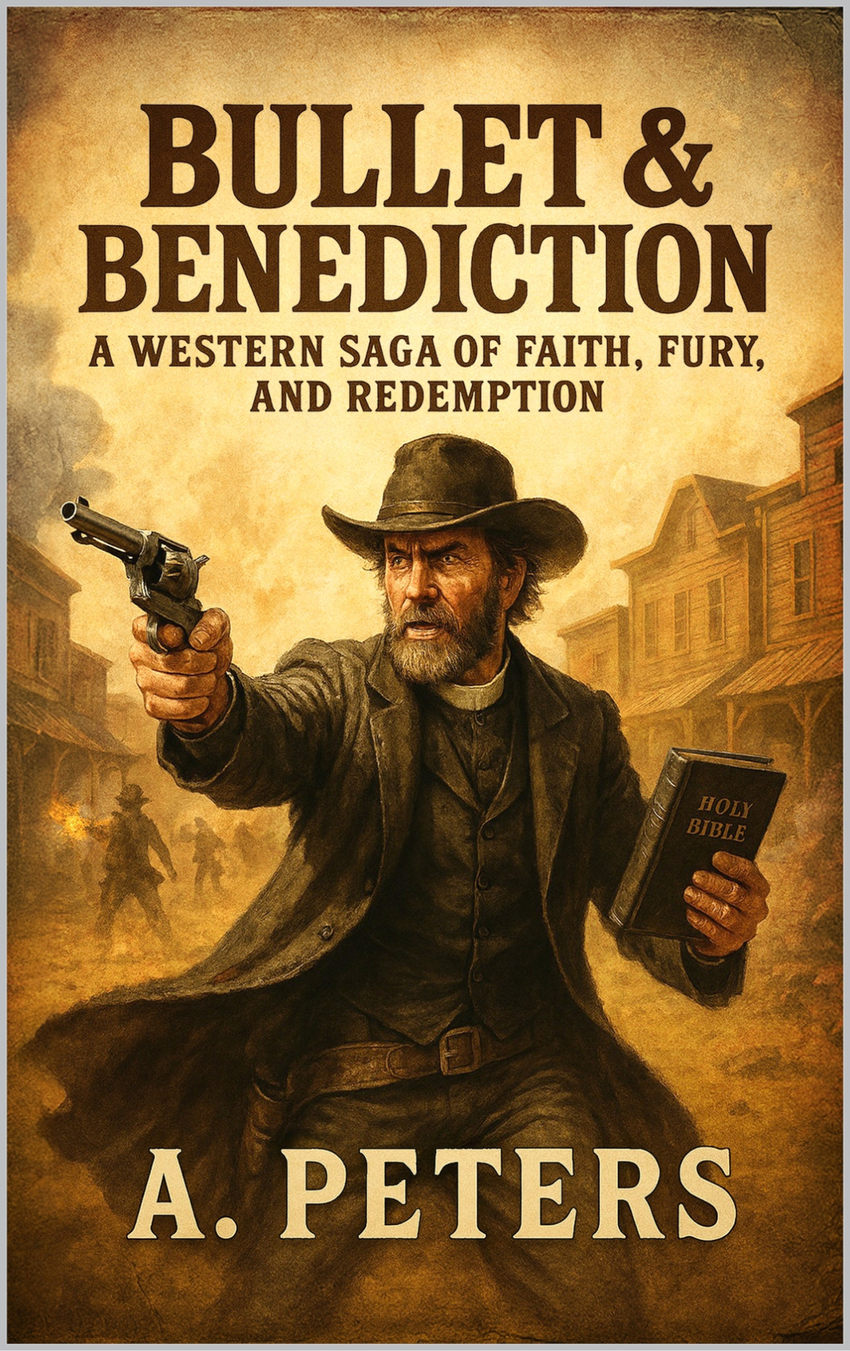 Bullet Benediction A Western Saga Of Faith Fury And Redemption Peters