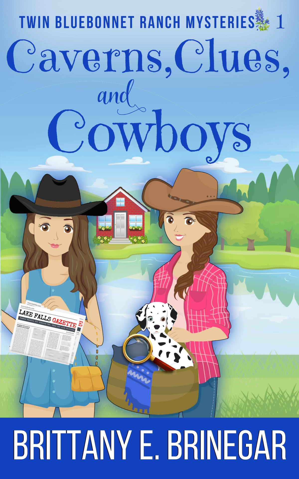 Caverns Clues And Cowboys A Cowgirl Dog Rescue Mystery Brinegar