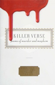 Killer Verse Poems Of Murder And Mayhem Schechter Harold Brown