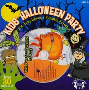 Kids Halloween Party Fun Easy Games Pumpkin Patterns Carder