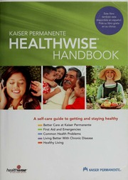 Kaiser Permanente Healthwise Handbook A Selfcare Guide To Getting And Staying Healthy Kemper