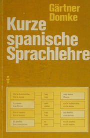 Kurze Spanische Sprachlehre Lernmaterialien Eberhard Gärtner