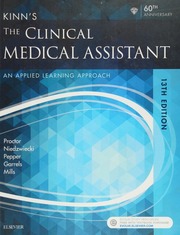 Kinns The Clinical Medical Assistant An Applied Learning Approach Proctor