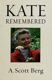 Kate Remembered Berg A Scott Andrew Scott