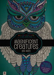 Kaleidoscope Coloring Magnificent Creatures Hinkler Books
