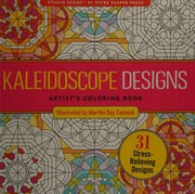 Kaleidoscope Designs Artists Coloring Book Unknown