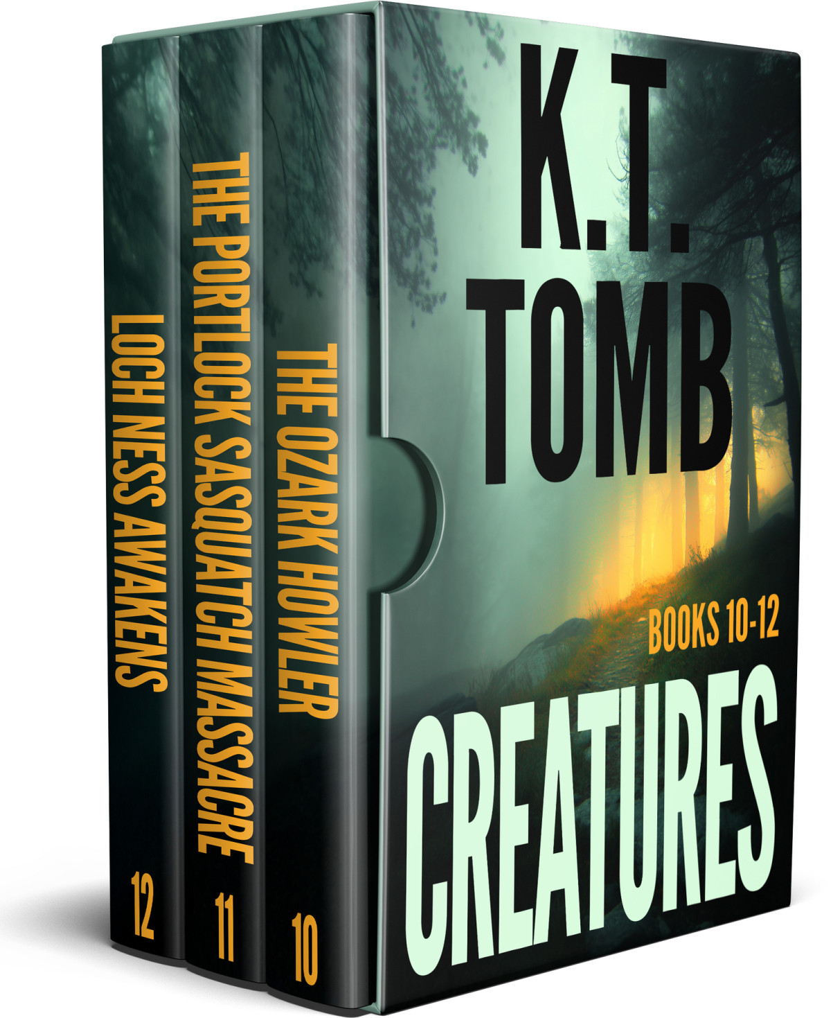 Creatures Books 1012 Monster Hunting Thrillers Tomb Kt
