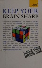 Keep Your Brain Sharp Horne Terry Wootton Simon Horne Terry Training Your Brain For The Over 50s