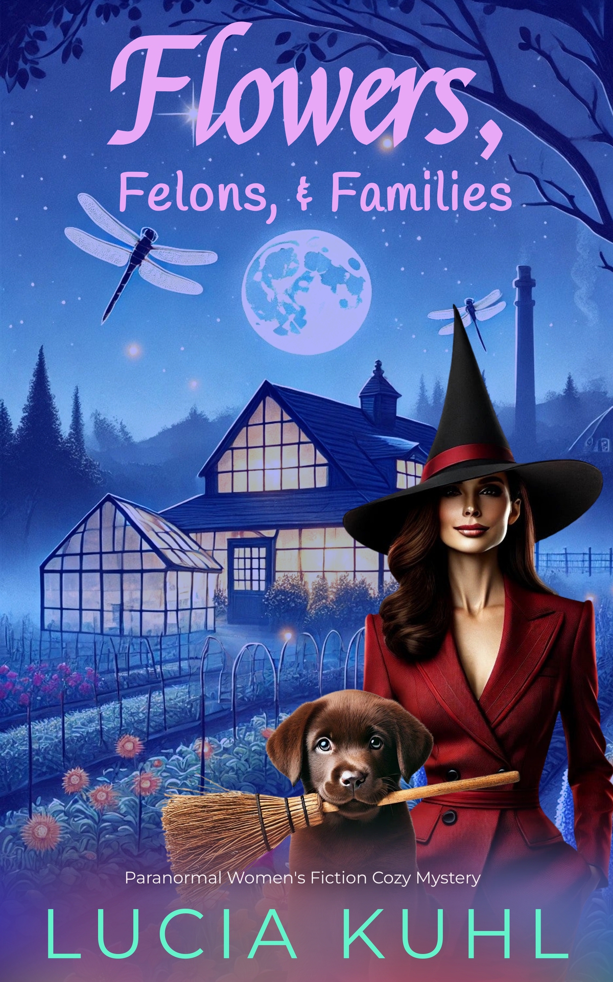 Flowers Felons Families A Paranormal Womens Fiction Cozy Mystery The Flower Farm Series Book 1 Kuhl