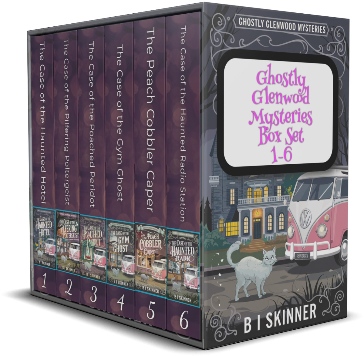 Ghostly Glenwood Mysteries Boxed Set 16 Paranormal Cozy Mysteries Ghostly Glenwood Mysteries Paranormal Cozy Mystery Skinner