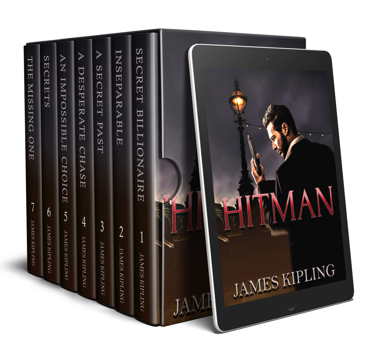 Hitman Boxset A Romantic Thriller Collection Kipling James